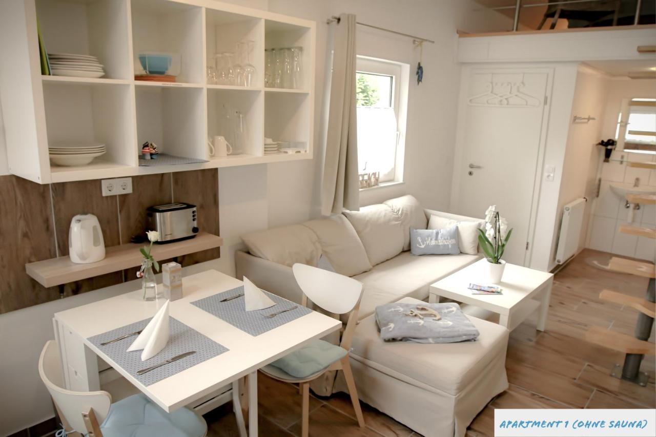 Tolles Studio Apartment In Tossens Fuer Junge Paare Buitenkant foto