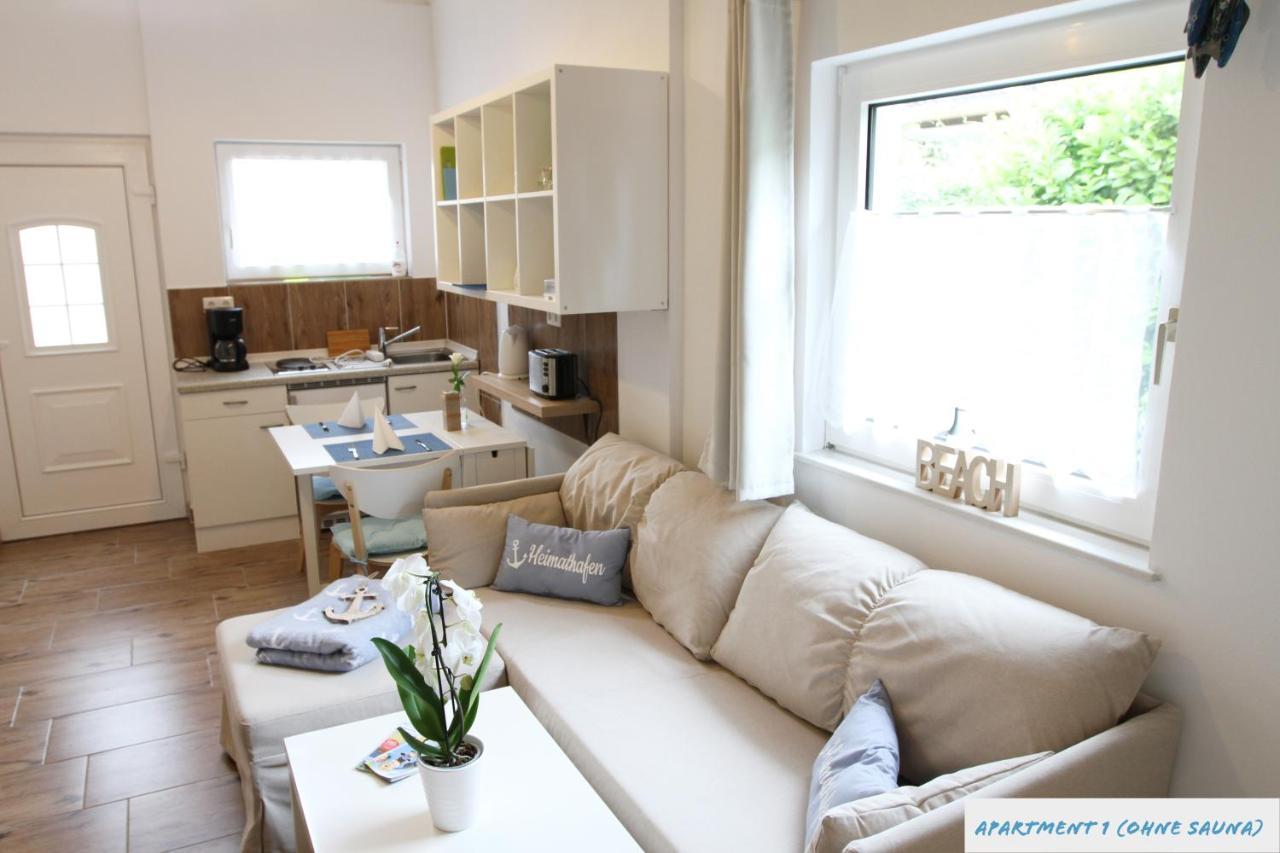 Tolles Studio Apartment In Tossens Fuer Junge Paare Buitenkant foto